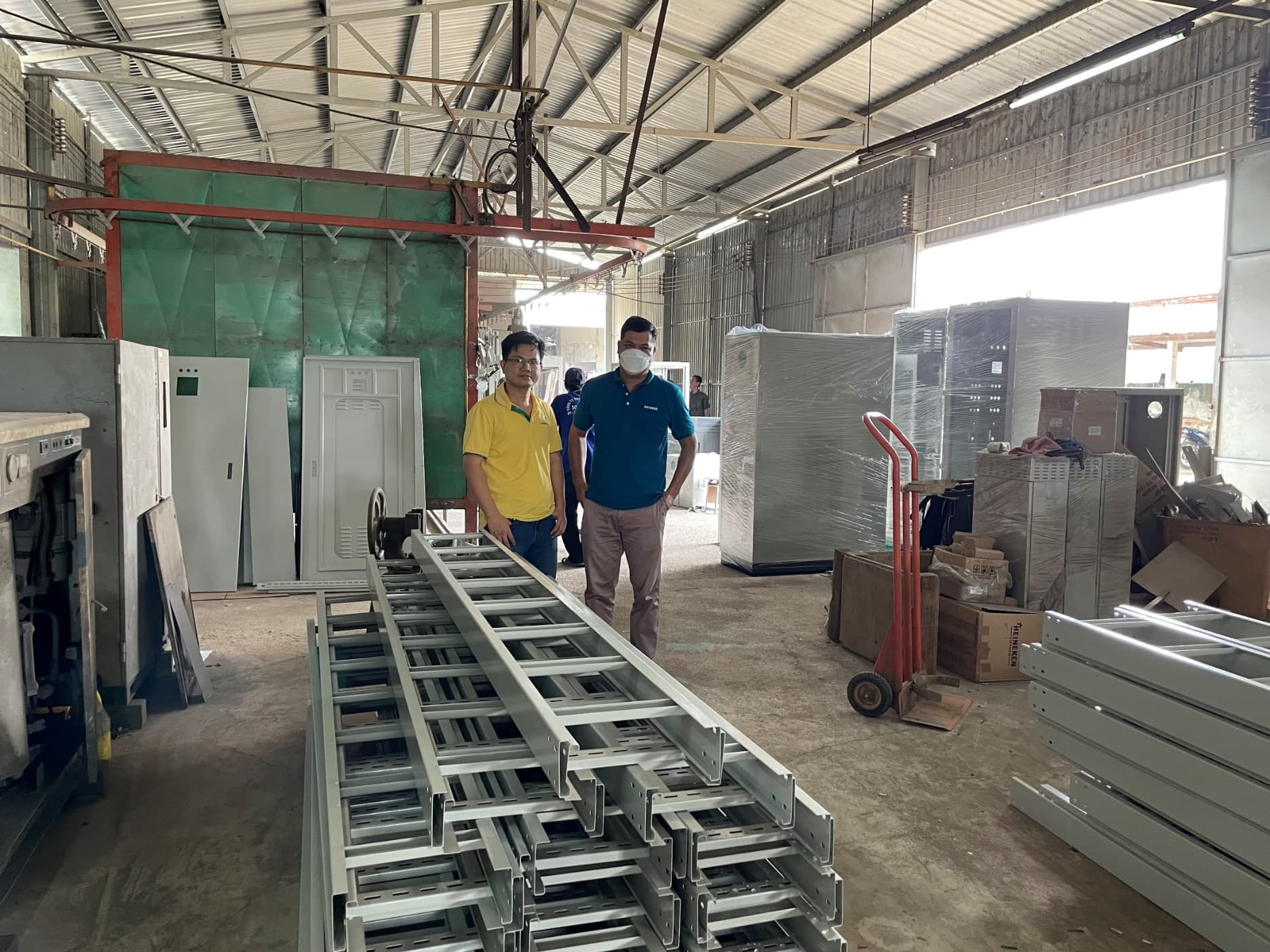 5CF mở rộng xưởng sản xuất tủ điện và máng cáp
